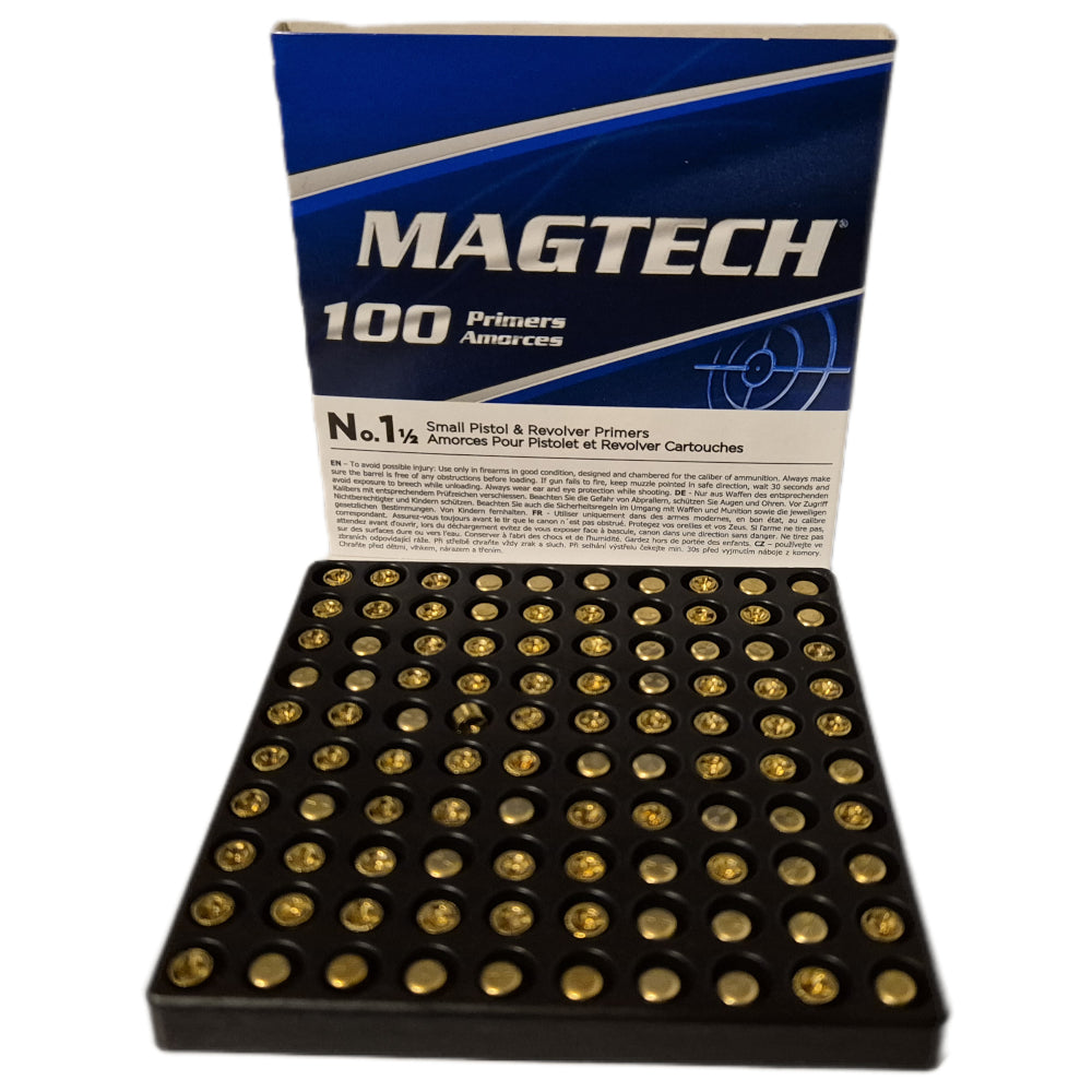 1000 x Zündhütchen Small Pistol Magtech 1 1/2