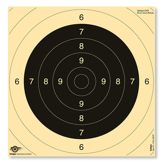 250 x BDMP Spiegel für Pistole 25/50m (ISSF)