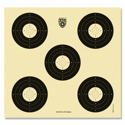 100 x BDS 300 m PG Scheibe (Z 19)