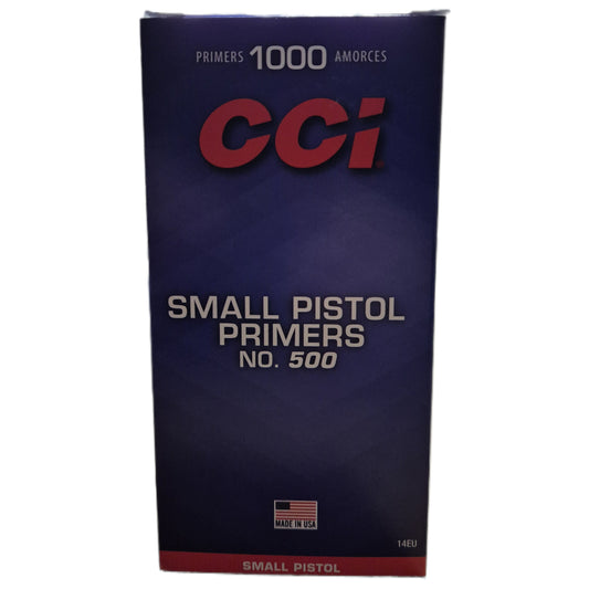 1000 x Zündhütchen Small Pistol CCI-500