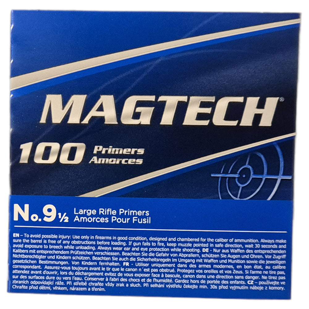 1000 x Zündhütchen Large Rifle Magtech 9 1/2