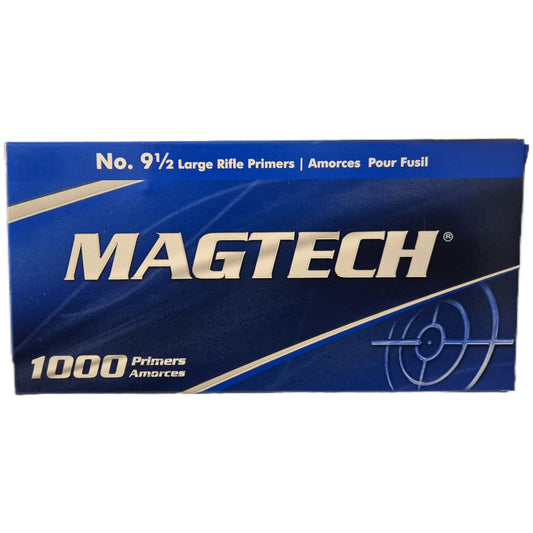 1000 x Zündhütchen Large Rifle Magtech 9 1/2