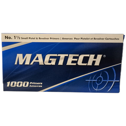 1000 x Zündhütchen Small Pistol Magtech 1 1/2