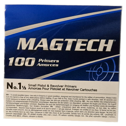 1000 x Zündhütchen Small Pistol Magtech 1 1/2